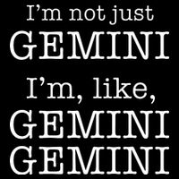 Gemini Gemini Gemini AF Funny Zodiac Birthday Gift 16 in Basic Backpack