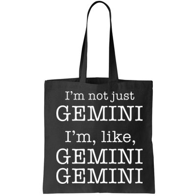 Gemini Gemini Gemini AF Funny Zodiac Birthday Gift Bag