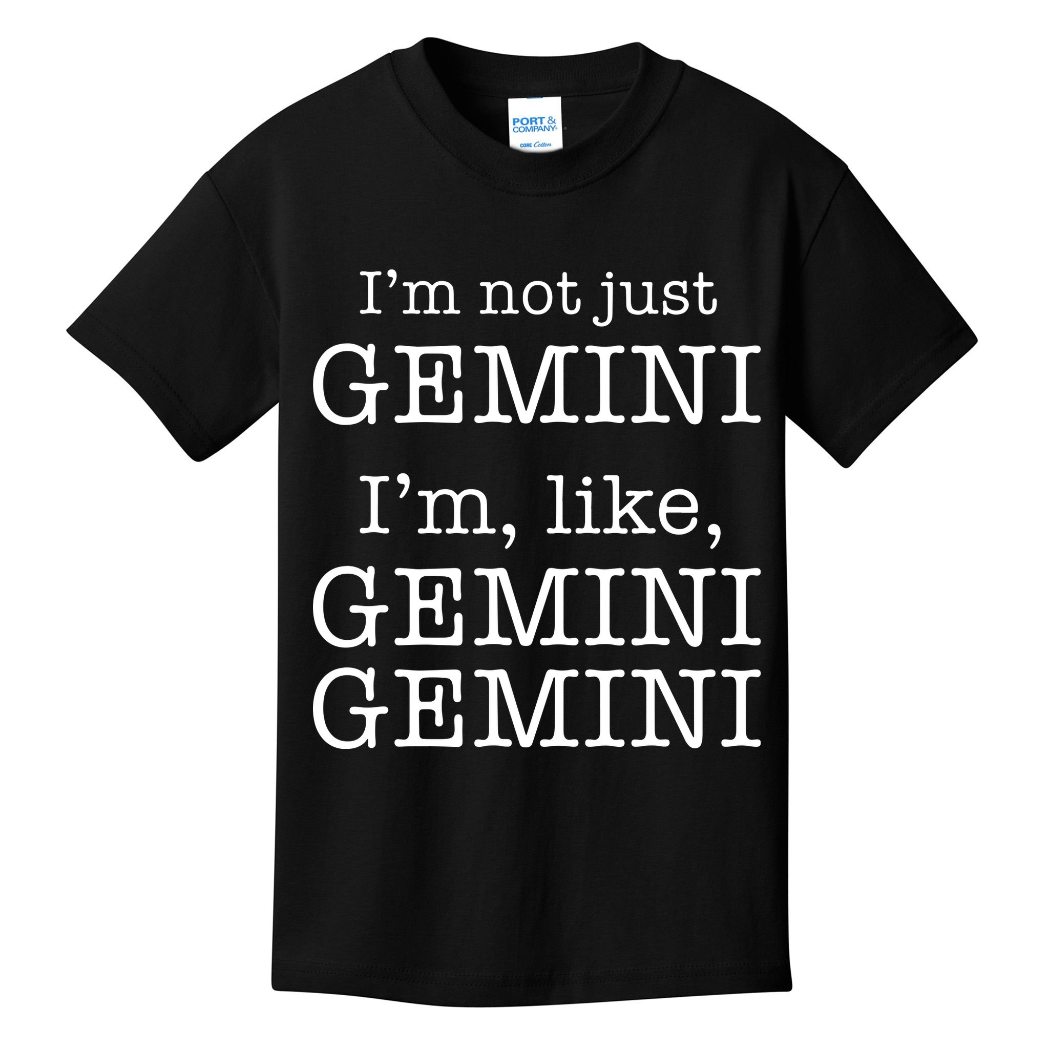 Gemini Gemini Gemini AF Funny Zodiac Birthday Gift Kids T-Shirt