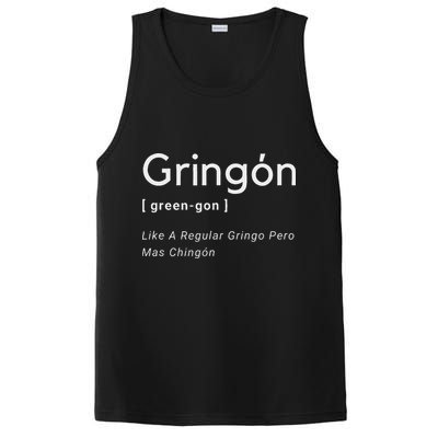 Gringon Green Gon Like A Regular Gringo Pero Mas Chingon PosiCharge Competitor Tank