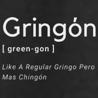Gringon Green Gon Like A Regular Gringo Pero Mas Chingon Golf Towel