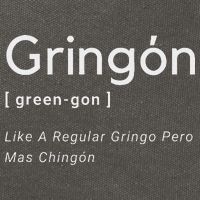 Gringon Green Gon Like A Regular Gringo Pero Mas Chingon Cotton Canvas Backpack