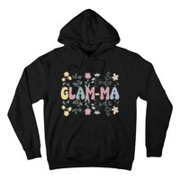 Groovy GlamMa Grandmother Flowers GlamMa Grandma Hoodie