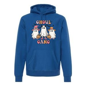 Ghoul Gang Groovy Boo Witch Funny Halloween Gift Premium Hoodie