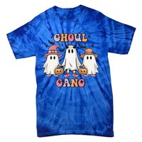 Ghoul Gang Groovy Boo Witch Funny Halloween Gift Tie-Dye T-Shirt