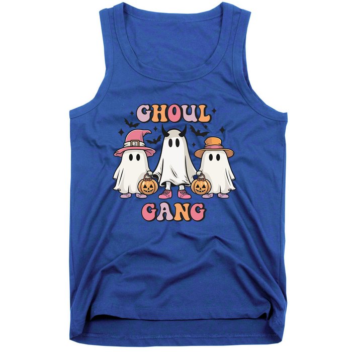 Ghoul Gang Groovy Boo Witch Funny Halloween Gift Tank Top