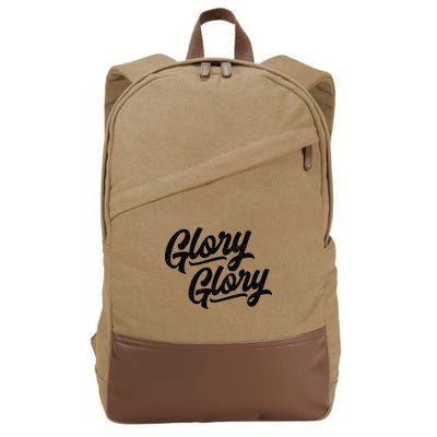 Glory Glory Georgia Rally Fight Song Cotton Canvas Backpack