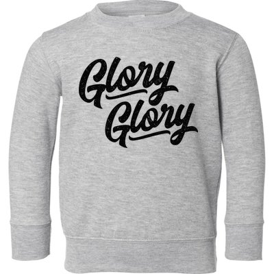 Glory Glory Georgia Rally Fight Song Toddler Sweatshirt