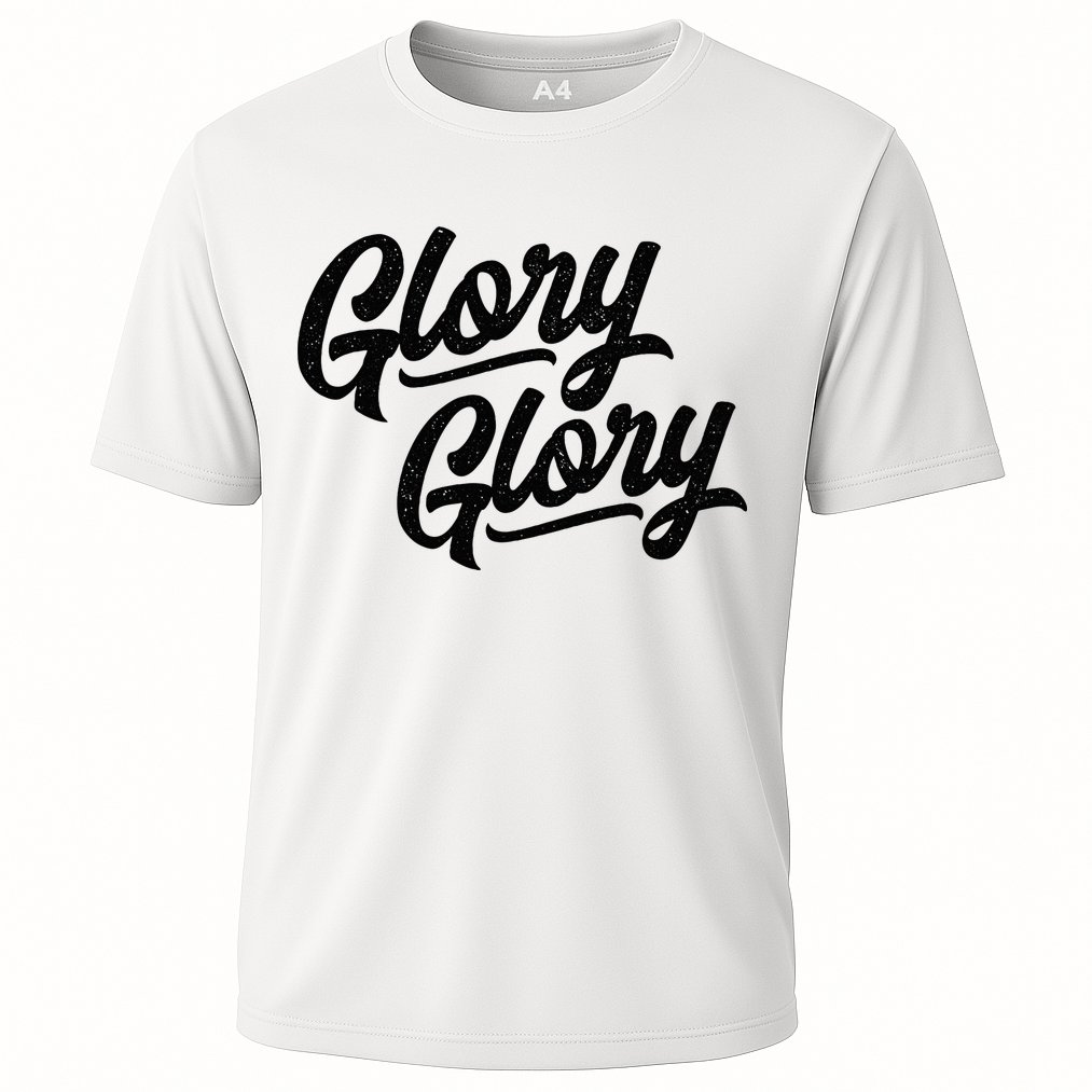 Glory Glory Georgia Rally Fight Song Cooling Performance Crew T-Shirt