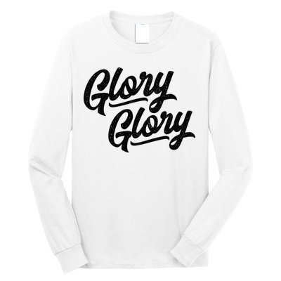 Glory Glory Georgia Rally Fight Song Long Sleeve Shirt