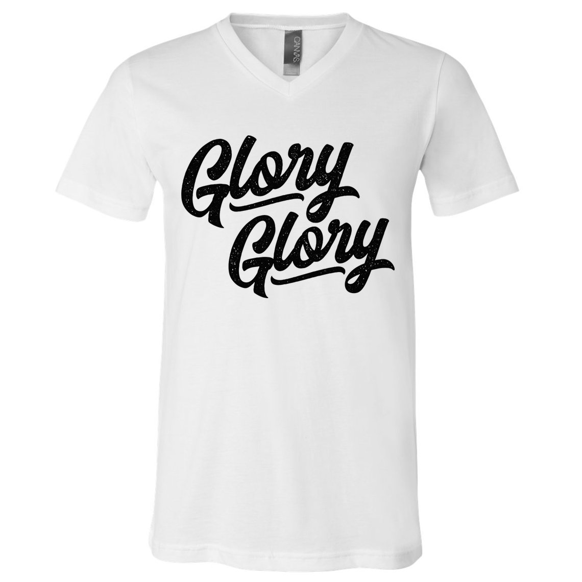 Glory Glory Georgia Rally Fight Song V-Neck T-Shirt