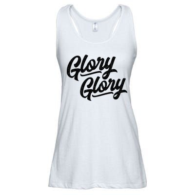 Glory Glory Georgia Rally Fight Song Ladies Essential Flowy Tank