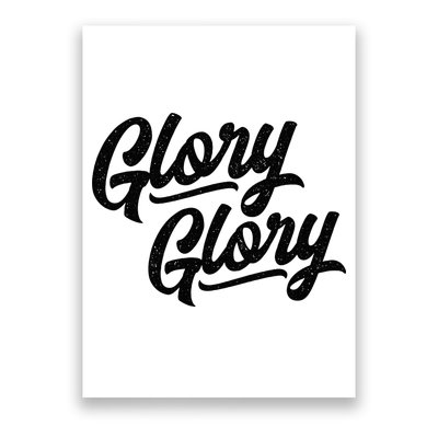 Glory Glory Georgia Rally Fight Song Poster