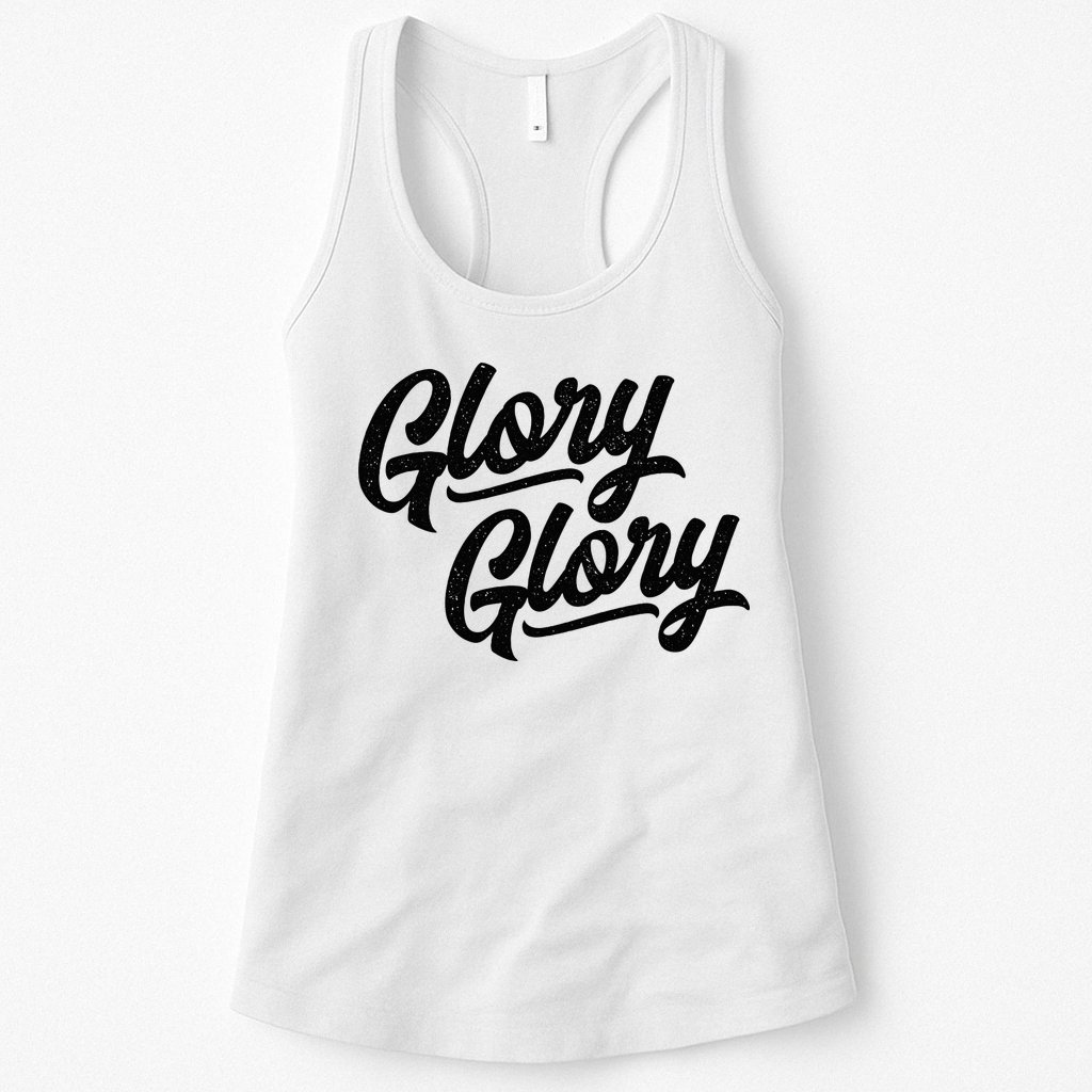 Glory Glory Georgia Rally Fight Song Womens Tank Top