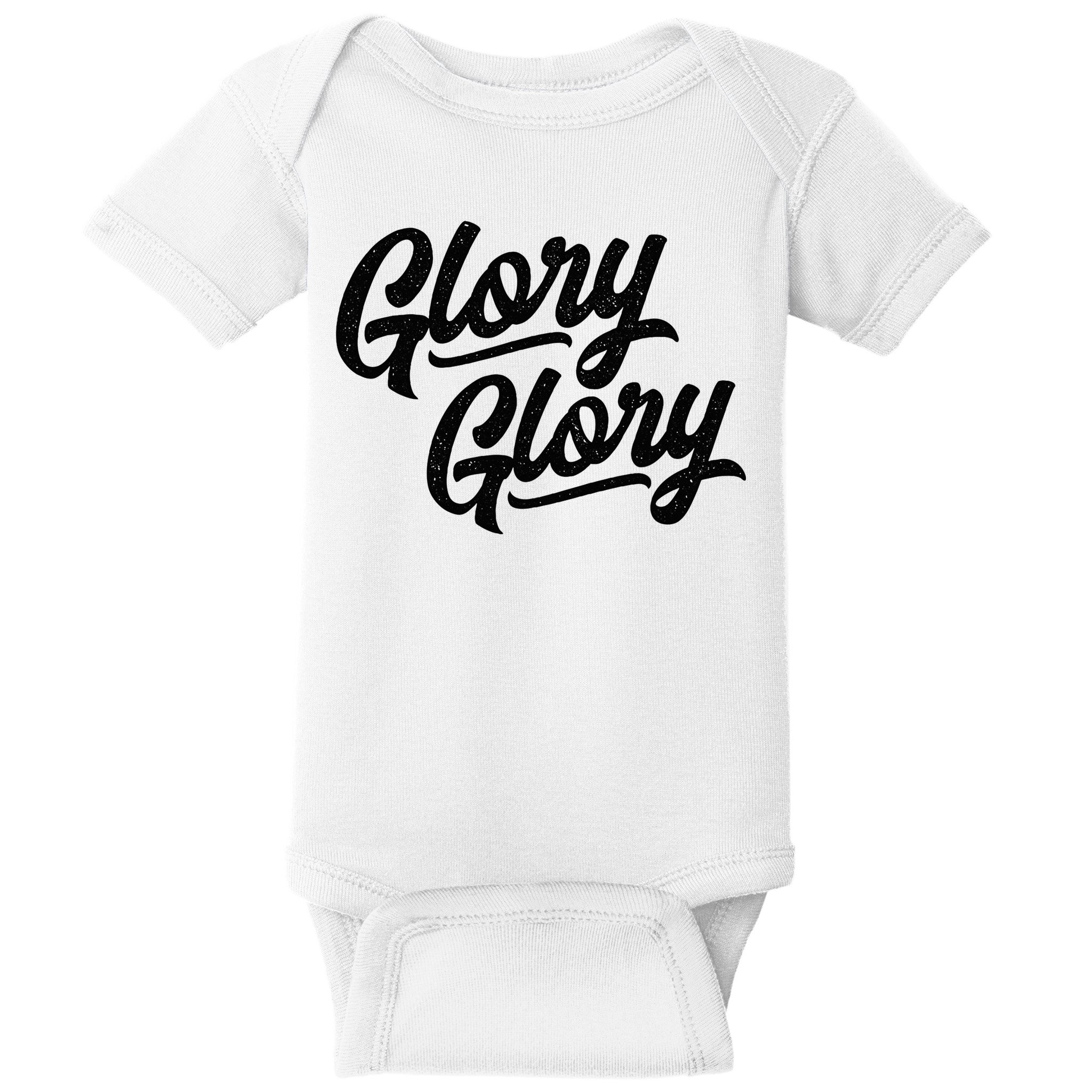 Glory Glory Georgia Rally Fight Song Baby Bodysuit