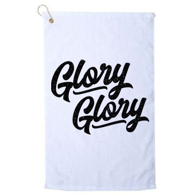 Glory Glory Georgia Rally Fight Song Golf Towel