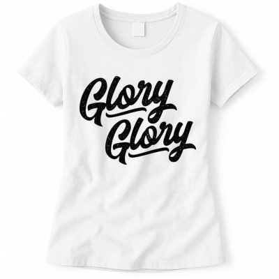 Glory Glory Georgia Rally Fight Song Womens T-Shirt