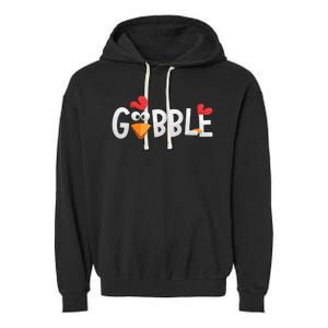 Gobble Gobble Garment-Dyed Fleece Hoodie