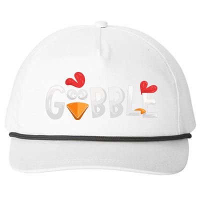 Gobble Gobble Snapback Five-Panel Rope Hat