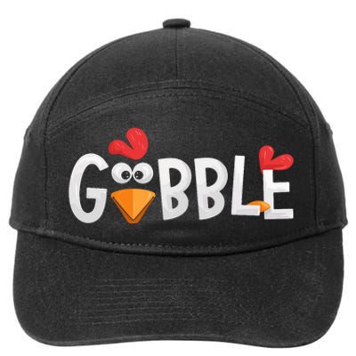 Gobble Gobble 7-Panel Snapback Hat