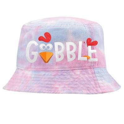 Gobble Gobble Tie-Dyed Bucket Hat