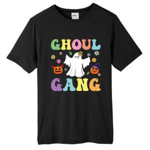 Ghoul Gang Groovy Hey Boo Pumpkin Boo Crew Halloween Retro Funny Gift Tall Fusion ChromaSoft Performance T-Shirt