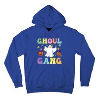 Ghoul Gang Groovy Hey Boo Pumpkin Boo Crew Halloween Retro Funny Gift Hoodie