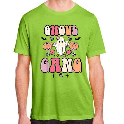 Ghoul Gang Groovy Hey Boo Pumpkin Boo Crew Halloween Costume Great Gift Adult ChromaSoft Performance T-Shirt