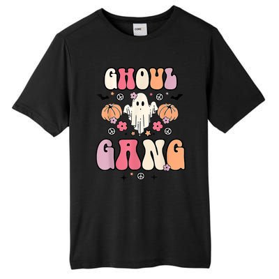 Ghoul Gang Groovy Hey Boo Pumpkin Boo Crew Halloween Costume Great Gift Tall Fusion ChromaSoft Performance T-Shirt