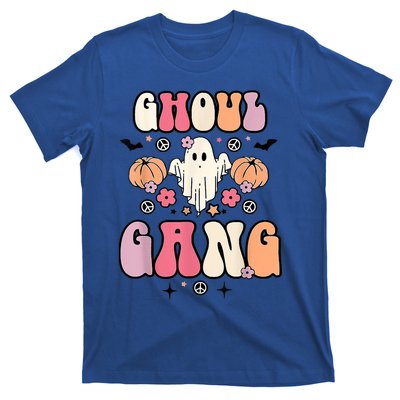 Ghoul Gang Groovy Hey Boo Pumpkin Boo Crew Halloween Costume Great Gift T-Shirt