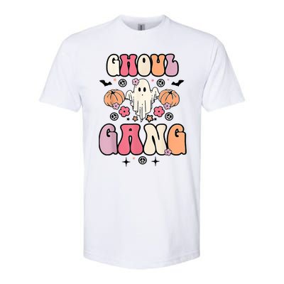 Ghoul Gang Groovy Hey Boo Pumpkin Boo Crew Halloween Costume Great Gift Softstyle CVC T-Shirt