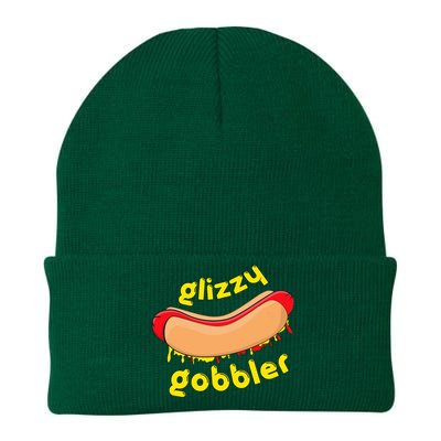 Glizzy Gobbler Glizzy Gladiator Hotdog Guzzler Knit Cap Winter Beanie