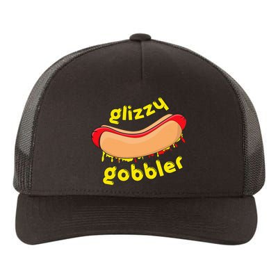 Glizzy Gobbler Glizzy Gladiator Hotdog Guzzler Yupoong Adult 5-Panel Trucker Hat