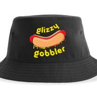 Glizzy Gobbler Glizzy Gladiator Hotdog Guzzler Sustainable Bucket Hat