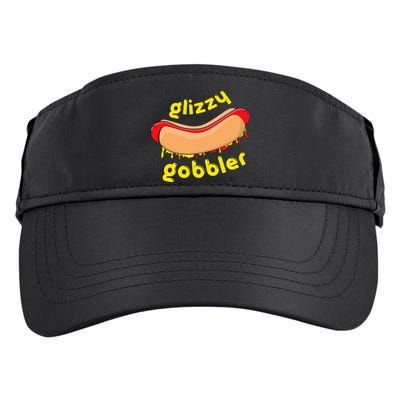 Glizzy Gobbler Glizzy Gladiator Hotdog Guzzler Adult Drive Performance Visor