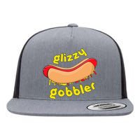 Glizzy Gobbler Glizzy Gladiator Hotdog Guzzler Flat Bill Trucker Hat