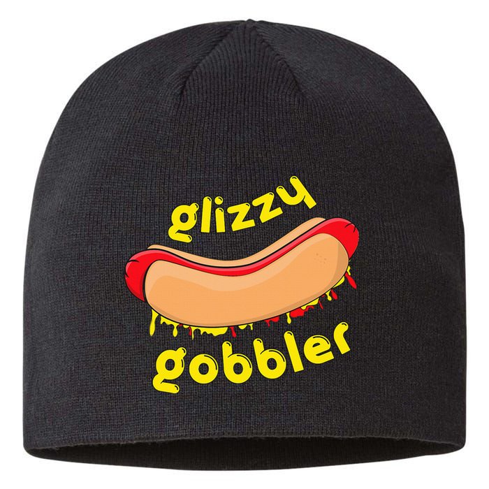 Glizzy Gobbler Glizzy Gladiator Hotdog Guzzler Sustainable Beanie