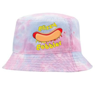 Glizzy Gobbler Glizzy Gladiator Hotdog Guzzler Tie-Dyed Bucket Hat