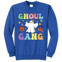 Ghoul Gang Groovy Hey Boo Pumpkin Boo Crew Halloween Retro Funny Gift Sweatshirt