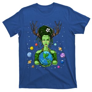 Gaia Greek Goddess Mother Earth Day Hippie Environt Witch Funny Gift T-Shirt