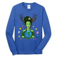 Gaia Greek Goddess Mother Earth Day Hippie Environt Witch Funny Gift Tall Long Sleeve T-Shirt