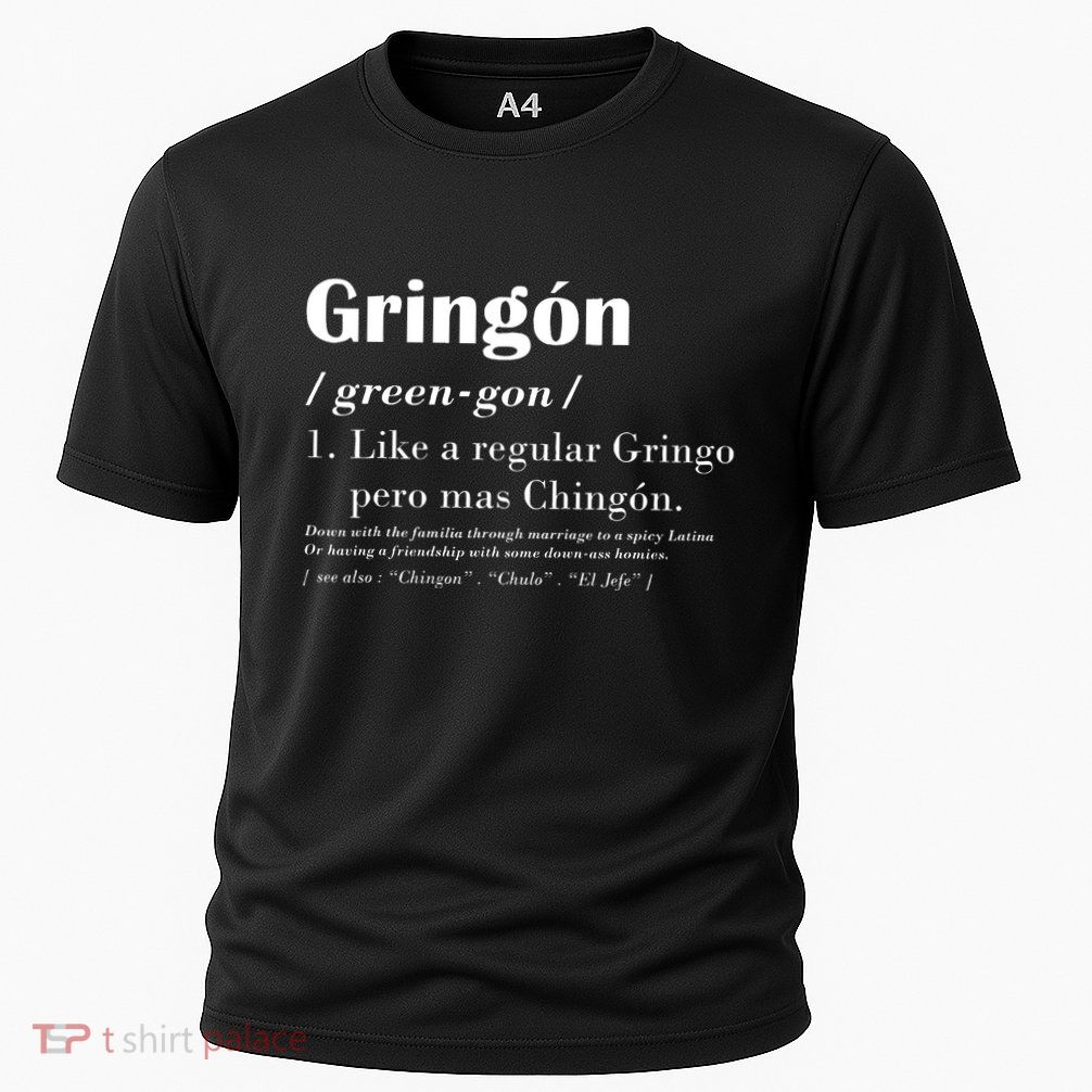 Gringon Green Gon Like A Regular Gringo Pero Mas Chingon Cooling Performance Crew T-Shirt