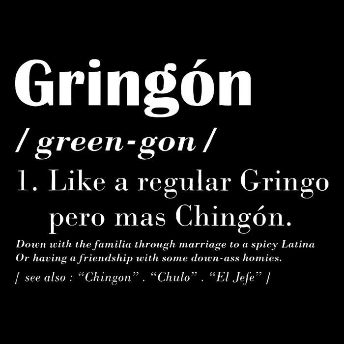Gringon Green Gon Like A Regular Gringo Pero Mas Chingon Wool Snapback Cap