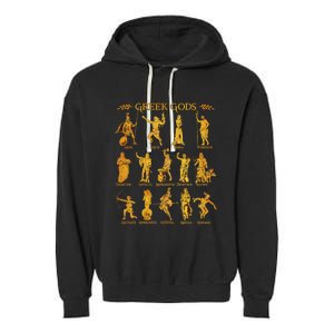 Greek Gods Garment-Dyed Fleece Hoodie