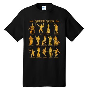 Greek Gods Tall T-Shirt