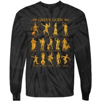 Greek Gods Tie-Dye Long Sleeve Shirt