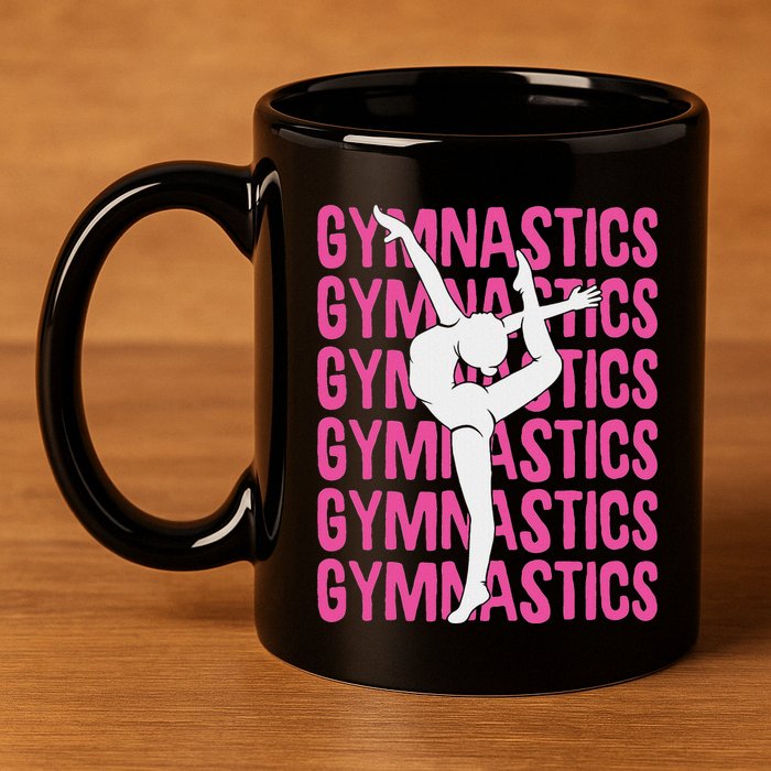 Gymnastics Gymnast 11oz C Handle Ceramic Mug