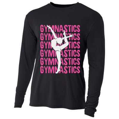 Gymnastics Gymnast Cooling Performance Long Sleeve Crew