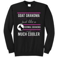 Goat Grandma Goat Lady Mother's Day Goat Lover Mother Women Sweatshirt