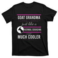 Goat Grandma Goat Lady Mother's Day Goat Lover Mother Women T-Shirt